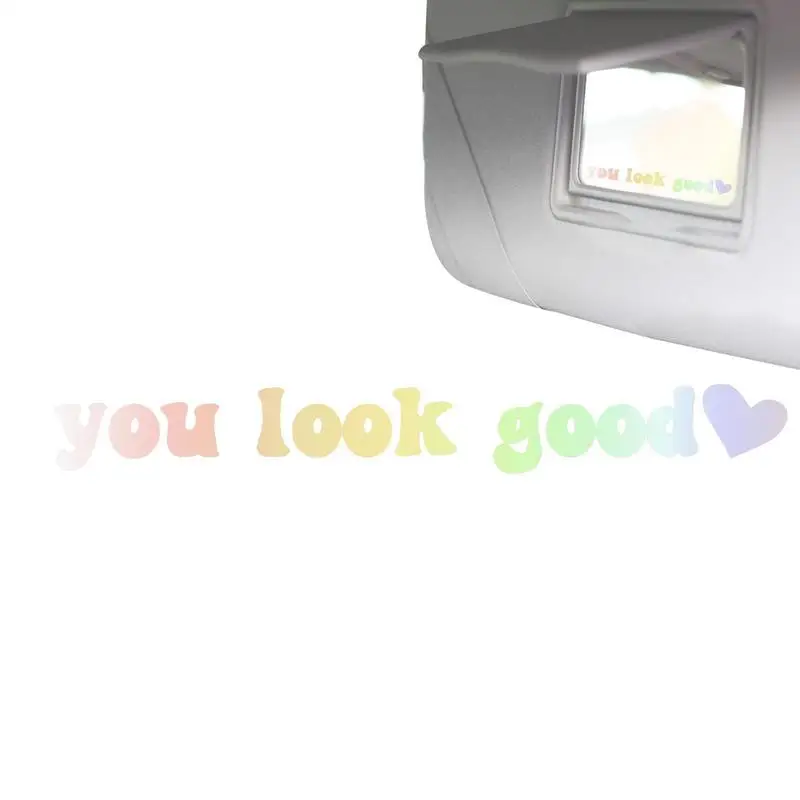 Rearview Mirror Inspirational Quotes Motivational Car Rearview Mirror Sticker 3.9x0.7in You Look Good Wall Decal Look Good Decal
Rearview Mirror Inspirational Quotes Motivational Car Rearview Mirror Sticker 3.9x0.7in You Look Good Wall Decal Look Good Decal