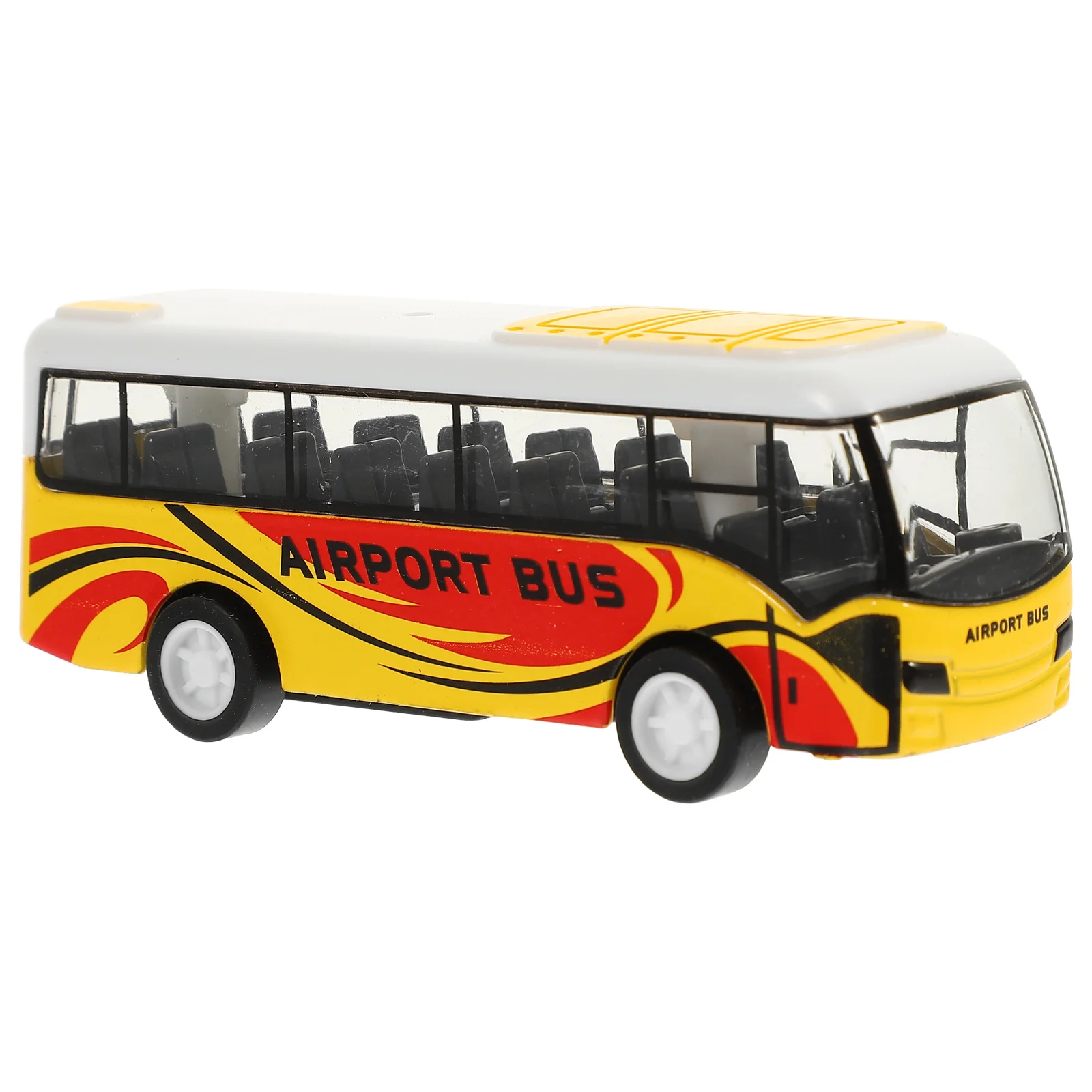 

Childrens Cars Toys Pull Back Bus Model Educational Car Simulated Learning Metal Playing for Kids Realistic Children