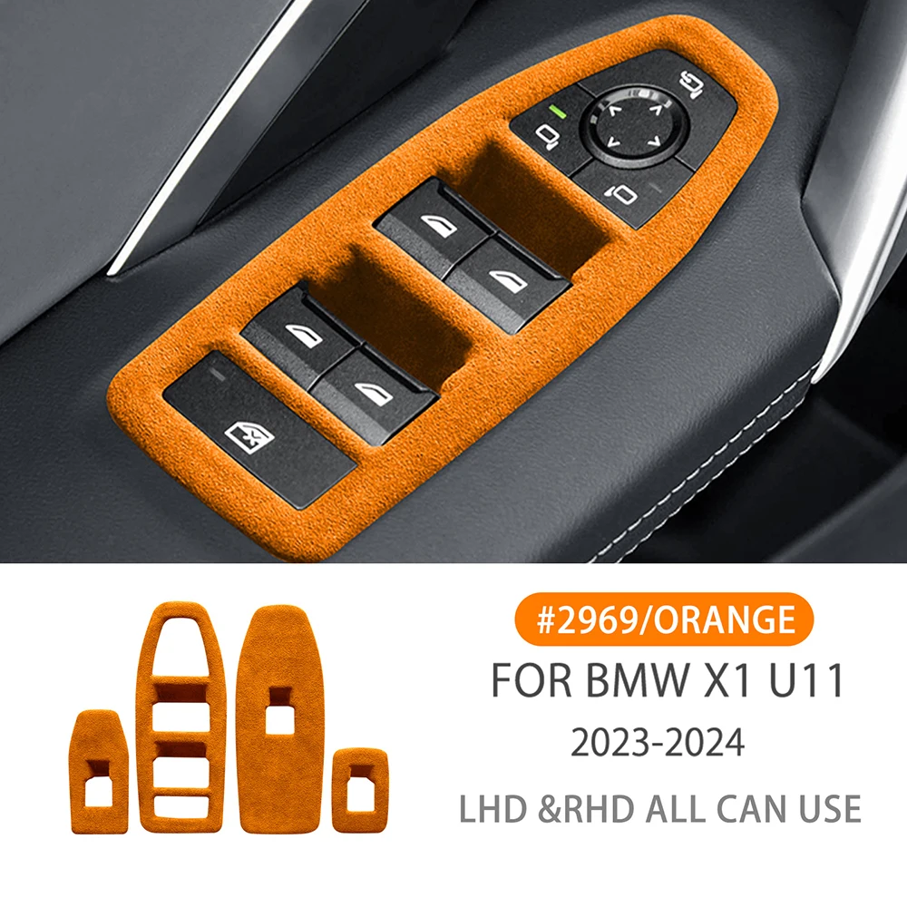 Панель подъема автомобильной двери окна, панель переключателя для Bmw X1 U11 2023 2024, внутренняя отделка автомобиля, итальянские премиальные замшевые аксессуары
Панель подъема автомобильной двери окна, панель переключателя для Bmw X1 U11 2023 2024, внутренняя отделка автомобиля, итальянские премиальные замшевые аксессуары