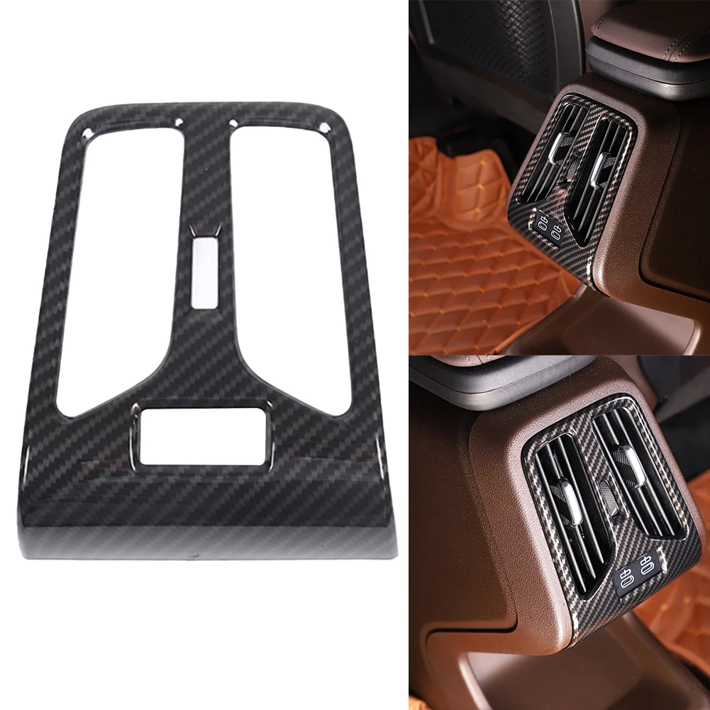 1x New Carbon Fiber Black Rear Air Outlet Frame Cover Center Console Trim Suitable For BMW X1 2023-2024 ABS Interior Accessories
1x New Carbon Fiber Black Rear Air Outlet Frame Cover Center Console Trim Suitable For BMW X1 2023-2024 ABS Interior Accessories