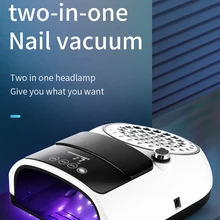 2-in-1 Nail Machine With Filter 120W Phototherapy Machine LED Baking Lamp Professional Nailns 186W Nail Lamp Nail Vacuum Cleaner
2-in-1 Nail Machine With Filter 120W Phototherapy Machine LED Baking Lamp Professional Nailns 186W Nail Lamp Nail Vacuum Cleaner