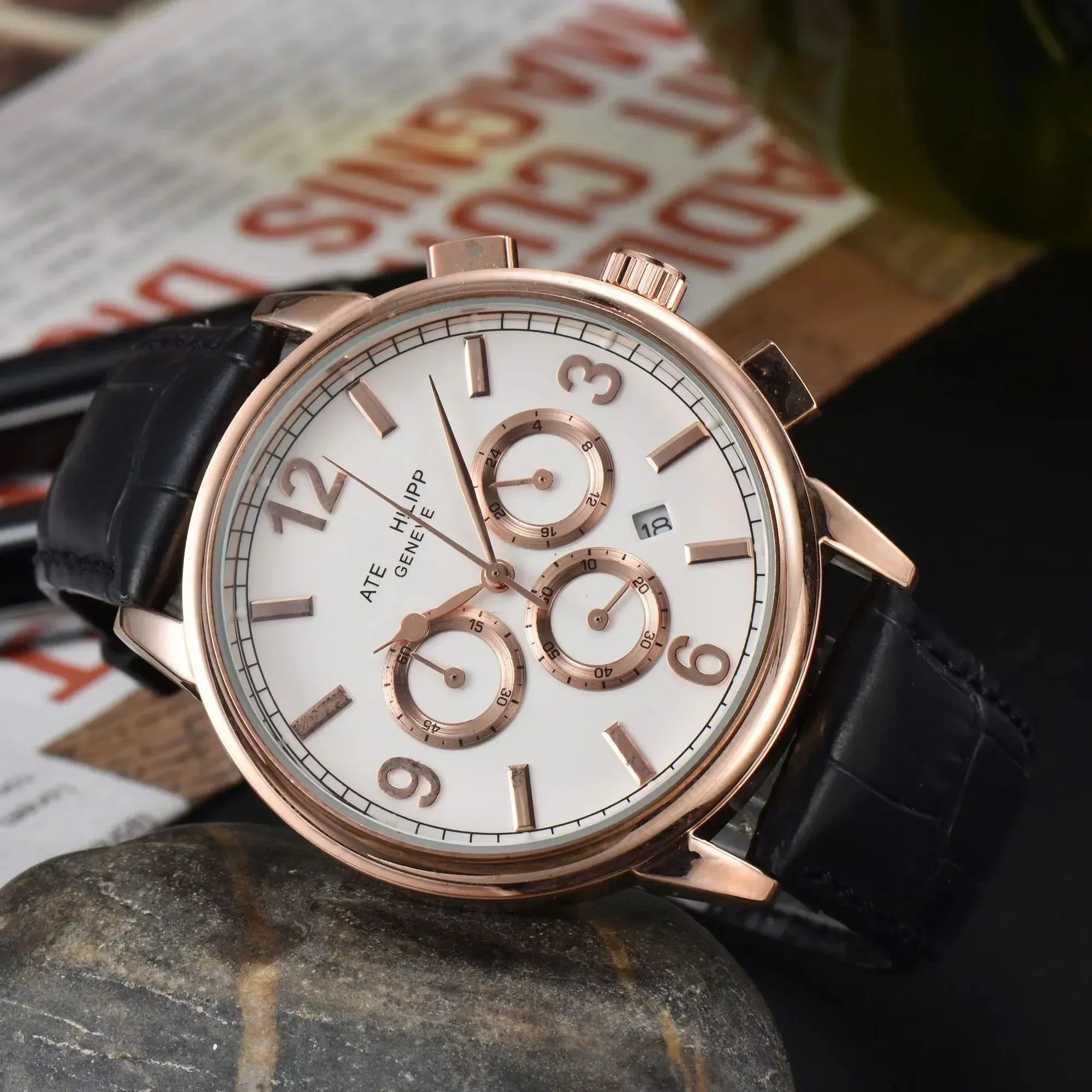 Top New AAA Watches For Mens Luxury Multifunction High Quality Automatic Date Watch Business Chronograph Quartz Clocks
Top New AAA Watches For Mens Luxury Multifunction High Quality Automatic Date Watch Business Chronograph Quartz Clocks