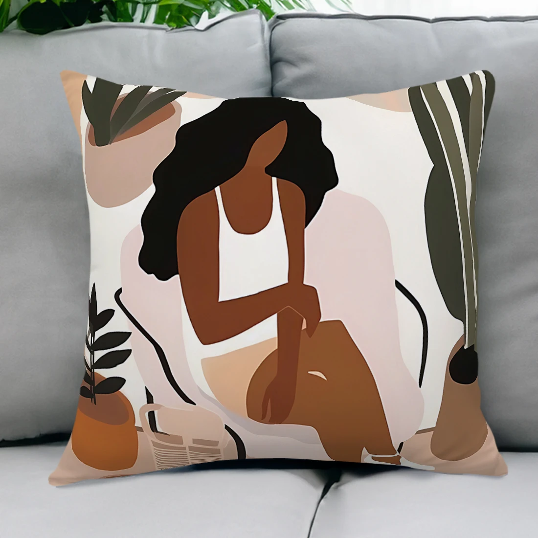 Minimalist Life illustration Woman Printed Pillowcase Simple Artistic Cushion Cover French Square Pillowcase Home Decorative
Minimalist Life illustration Woman Printed Pillowcase Simple Artistic Cushion Cover French Square Pillowcase Home Decorative