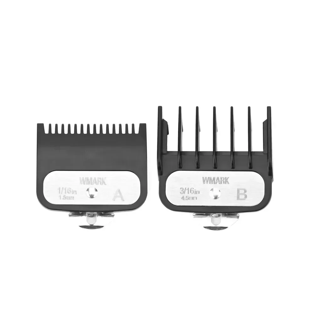 WMARK 100set G-2B Black Color Guide Comb Sets Attachment Comb Set with A Metal Holder Limited Comb for Professional Clipper
WMARK 100set G-2B Black Color Guide Comb Sets Attachment Comb Set with A Metal Holder Limited Comb for Professional Clipper