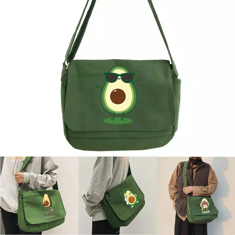 Messenger Shoulder Bags Casual Female Large Capacity Handbags Avocado Series Print Women's Crossbody Travel Shopping Bag
Messenger Shoulder Bags Casual Female Large Capacity Handbags Avocado Series Print Women's Crossbody Travel Shopping Bag