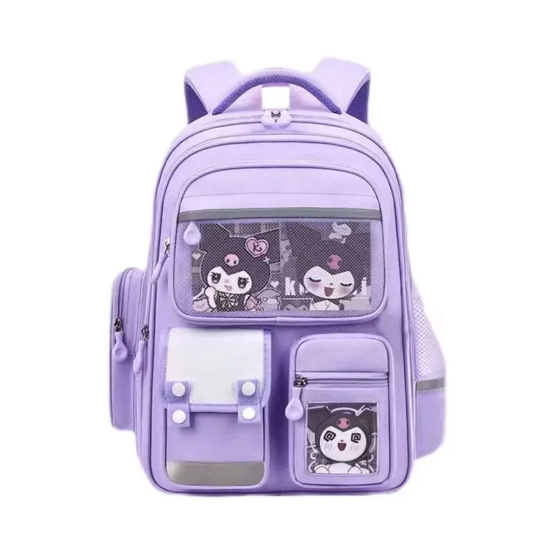 Sanrio Bag Cute Kuromi Princess Wind Load Reduction Schoolbag for Primary Secondary School Girls Large Capacity Cartoon Backpack
Sanrio Bag Cute Kuromi Princess Wind Load Reduction Schoolbag for Primary Secondary School Girls Large Capacity Cartoon Backpack