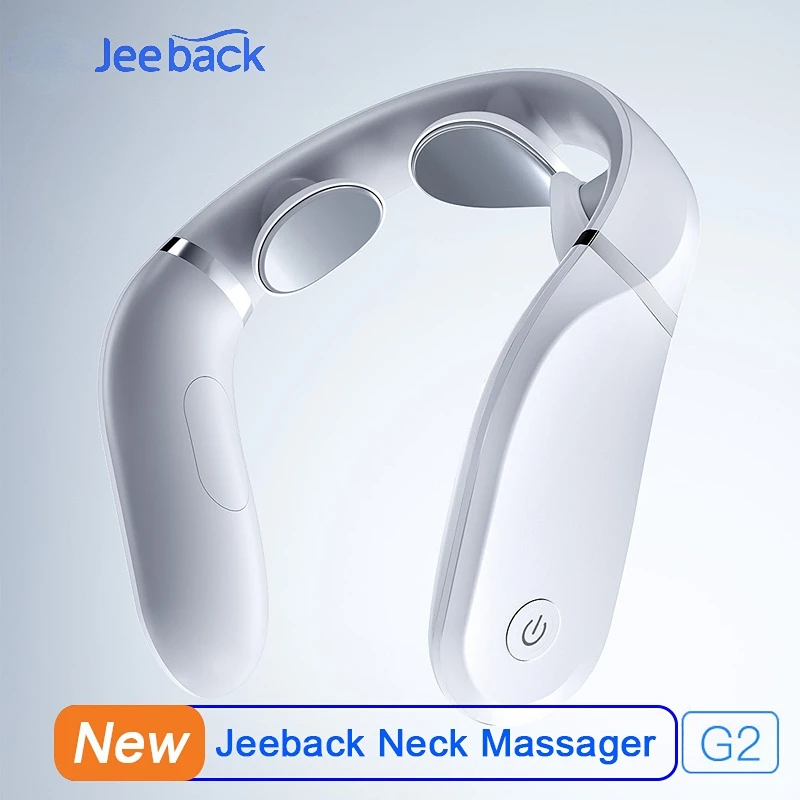 Массажер для шеи Jeeback G2, массажер для шеи с инфракрасным подогревом, уход за здоровьем, L-образная одежда с приложением Mijia, массажер для шеи
Массажер для шеи Jeeback G2, массажер для шеи с инфракрасным подогревом, уход за здоровьем, L-образная одежда с приложением Mijia, массажер для шеи