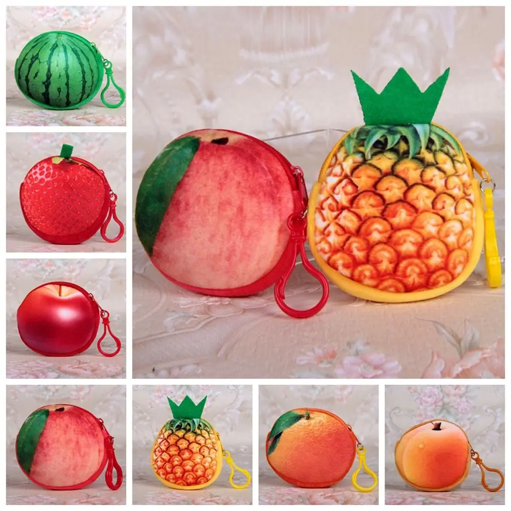Peach Fruit Coin Purse Mini Strawberry Watermelon Strawberry Card Holder Plush Multi-function Plush Wallet Outdoor
Peach Fruit Coin Purse Mini Strawberry Watermelon Strawberry Card Holder Plush Multi-function Plush Wallet Outdoor