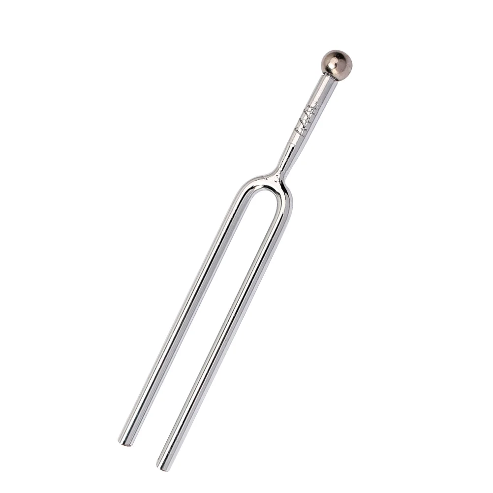 

440Hz A Tone Tuning Fork Tuner Tunning Musical Instrument For Violin Guitar R41 (Silver)