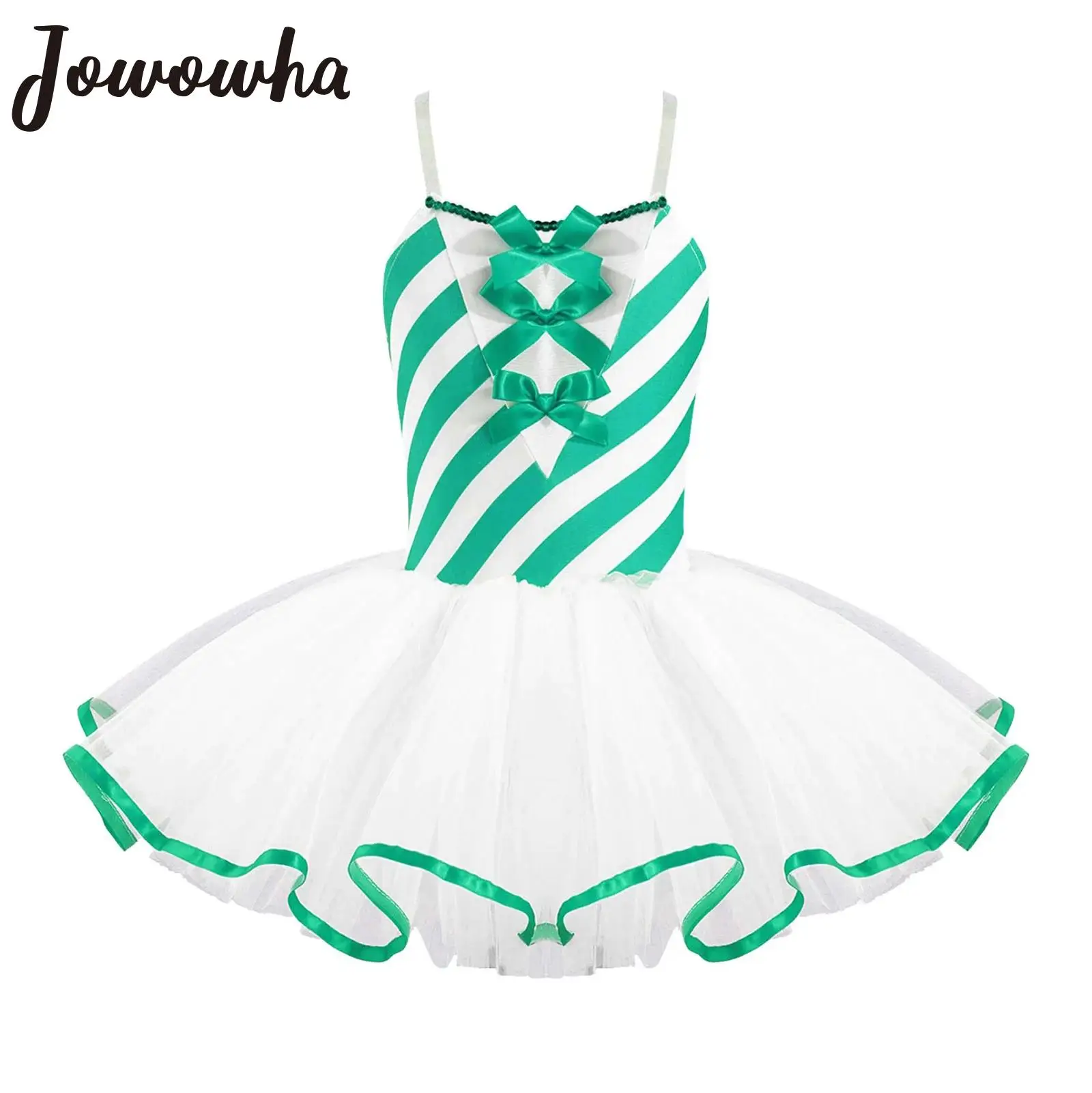 Kids Girls Candy Cane Costume Christmas Ballet Dance Tutu Dress Striped Gymnastics Leotard Figure Skating Performance Dancewear 
Kids Girls Candy Cane Costume Christmas Ballet Dance Tutu Dress Striped Gymnastics Leotard Figure Skating Performance Dancewear