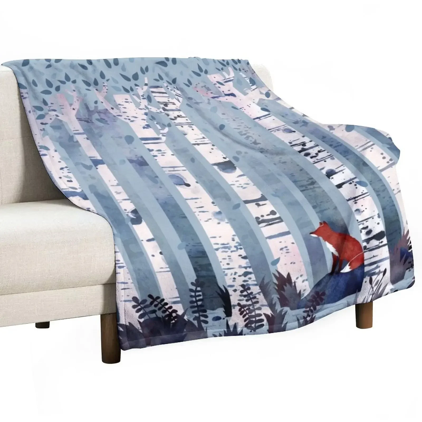 The Birches (in Blue) Throw Blanket Loose heavy to sleep wednesday Polar Blankets
The Birches (in Blue) Throw Blanket Loose heavy to sleep wednesday Polar Blankets
