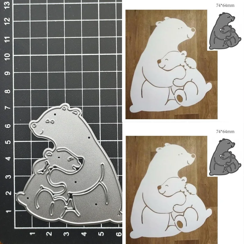 Animal Bear Cutting Dies Cut Stencils Card Paper Craft DIY Template Metal Cutting Dies Album Embossing Scrapbooking
Animal Bear Cutting Dies Cut Stencils Card Paper Craft DIY Template Metal Cutting Dies Album Embossing Scrapbooking