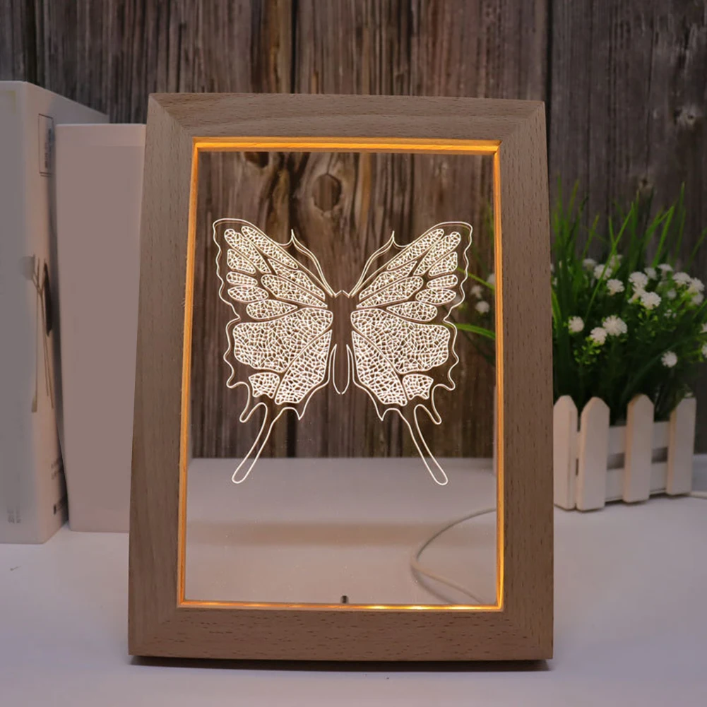 Home Decor LED Night Lamp 3D Painting Dimming Touch USB Charging Table Light Gift Sunlight Wood Photo Frame Luminous
Home Decor LED Night Lamp 3D Painting Dimming Touch USB Charging Table Light Gift Sunlight Wood Photo Frame Luminous