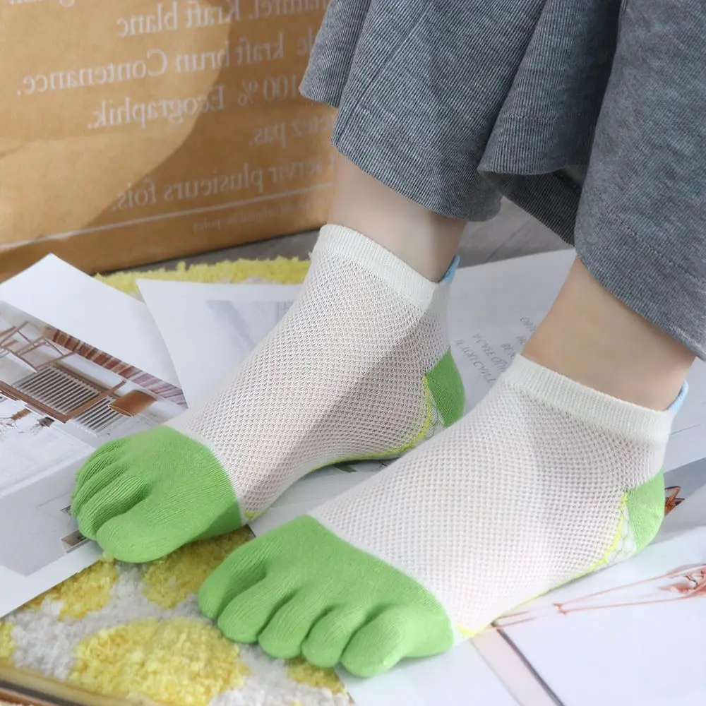 Children Color Matching Anti-slip Sweat Absorbing Five-Finger Socks Kids Hosiery Split Toe Socks Short Tube Socks
Children Color Matching Anti-slip Sweat Absorbing Five-Finger Socks Kids Hosiery Split Toe Socks Short Tube Socks