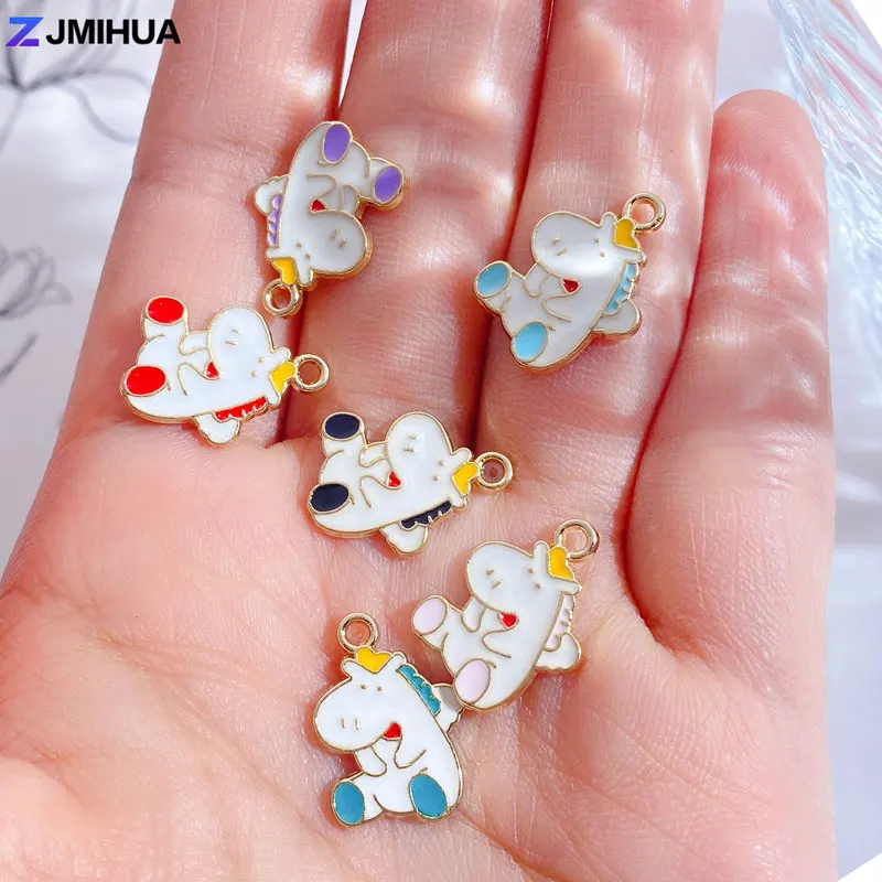 15pcs Enamel Charms Cute Cartoon Hippo Pendants Charm For Jewelry Making Supplies DIY Handmade Earrings Bracelets Accessories
15pcs Enamel Charms Cute Cartoon Hippo Pendants Charm For Jewelry Making Supplies DIY Handmade Earrings Bracelets Accessories