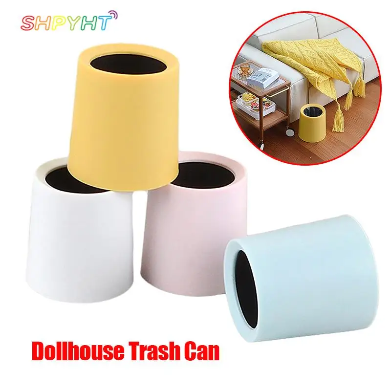 2pcs/Set Dollhouse Miniature Plastic Trash Can Model Home Storage Can Furniture Decor Toy Doll House Living Room Accessories
2pcs/Set Dollhouse Miniature Plastic Trash Can Model Home Storage Can Furniture Decor Toy Doll House Living Room Accessories