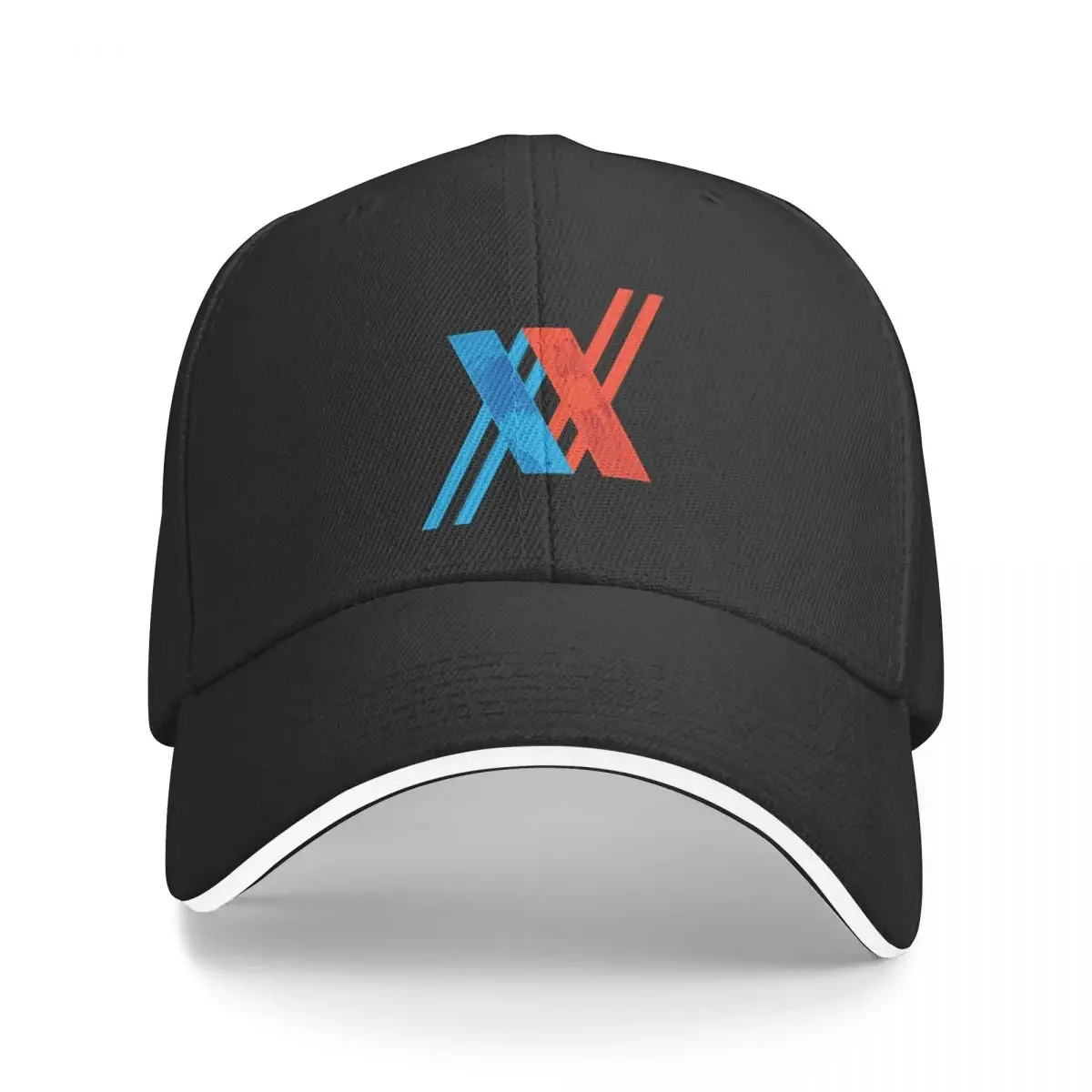 

Darling in The FranXX Logo, Hiro and Zero Two (002) Baseball Cap Trucker Hat Hat Luxury Brand Men Hats Women's