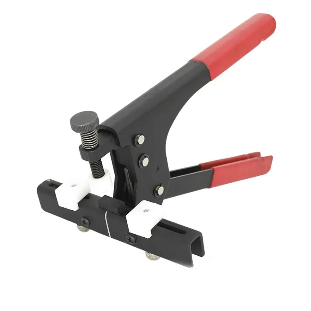 

Heavy Duty Glass Breaking Plier Glass Cut Running Plier for 3~21mm Glass Ceramic Separation Divider Red Black