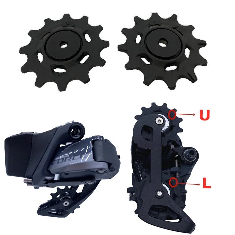 

For Force Red ETAP AXS 12S Speed Radio Variable Speed Highway Rear Shift Guide Wheel for Sram Repair Accessories