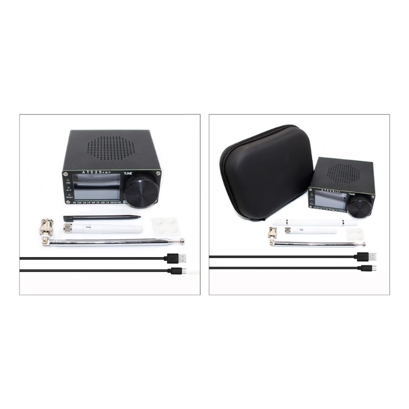 ATS25 Receiver Touching Color Display FullBands With Spectrum Scanning Receiver for AM SYNC SSB DIGI 3.7V/3000ma
ATS25 Receiver Touching Color Display FullBands With Spectrum Scanning Receiver for AM SYNC SSB DIGI 3.7V/3000ma