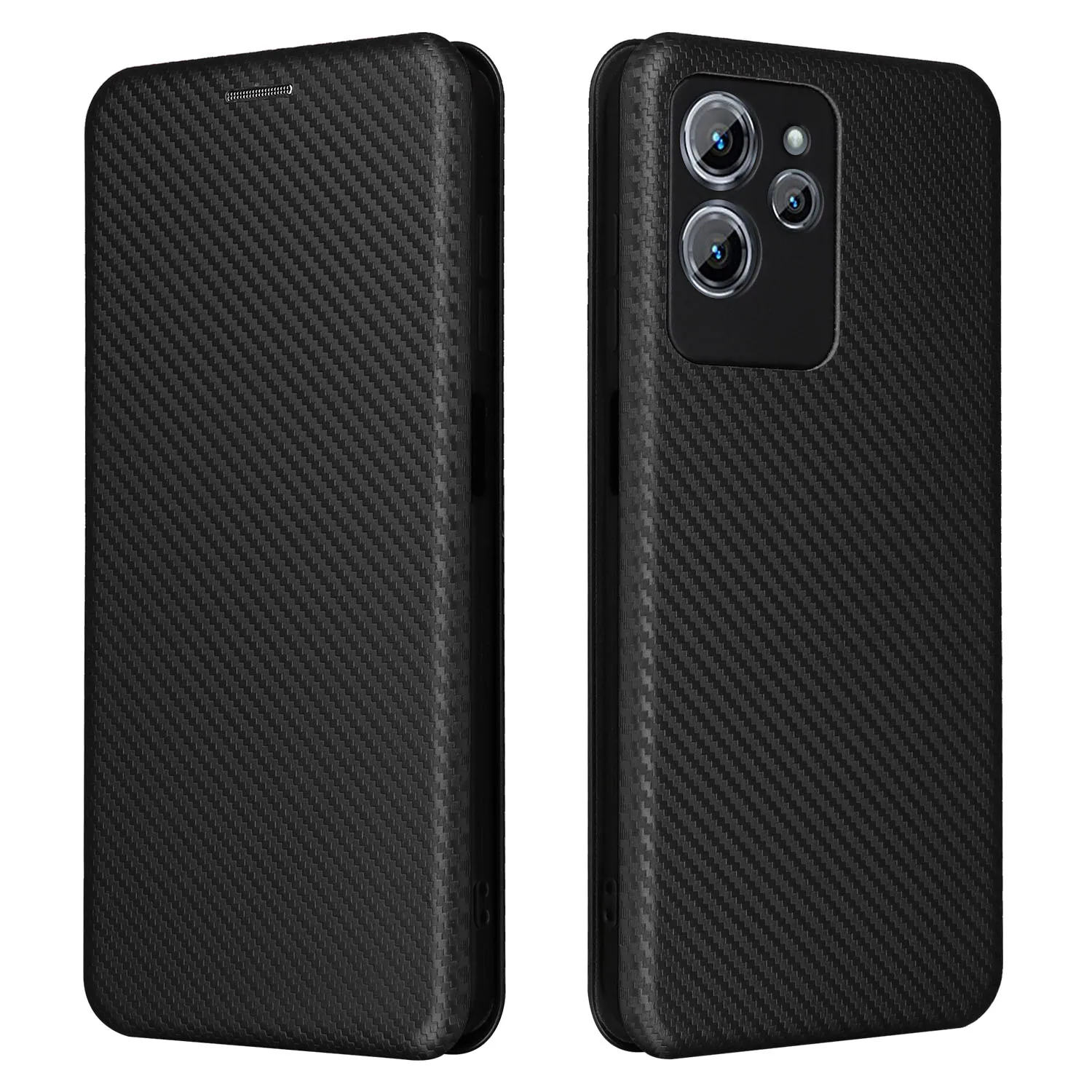 

Flip carbon fibre Sin Magnetic Skin Leather Phone Cover For Oukitel C31 C25 C22 C19 C17 C18 C21 C23 Pro Card Slot Phone Case