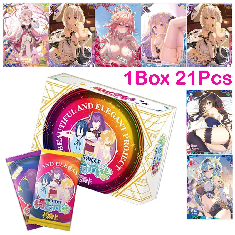 2023 Newest Beautiful And Elegant Project 2 Collection Card Swimsuit Bikini Booster Box Doujin Toys And Hobbies Gift
2023 Newest Beautiful And Elegant Project 2 Collection Card Swimsuit Bikini Booster Box Doujin Toys And Hobbies Gift