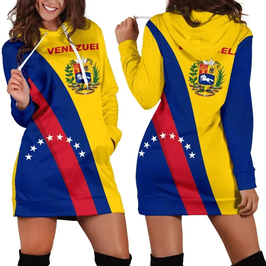 Venezuela Flag 3D Women Hoodie Dress Custom Name Retro Harajuku 3D Printed Flag Pullover Casual Sexy Women Hoodie Dress
Venezuela Flag 3D Women Hoodie Dress Custom Name Retro Harajuku 3D Printed Flag Pullover Casual Sexy Women Hoodie Dress