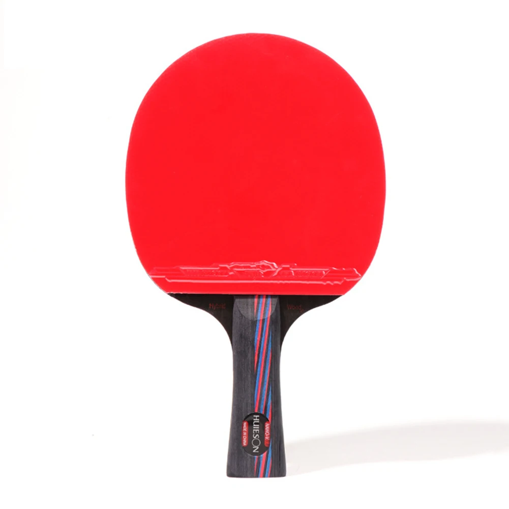 Ping Pong Paddle Table Tennis Racket 1 Pcs 9.8 Nano Black+Red Good Elasticity Hybrid Wood Indoor Sports Durable
Ping Pong Paddle Table Tennis Racket 1 Pcs 9.8 Nano Black+Red Good Elasticity Hybrid Wood Indoor Sports Durable