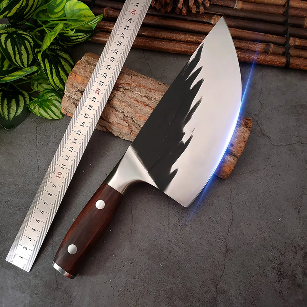 Hand Forged Butcher Knife Pig Beef Sheep Hunting Knife 8-inches Boning Knife Chicken Bone Fish Cutting Tools Chef Kitchen Knife
Hand Forged Butcher Knife Pig Beef Sheep Hunting Knife 8-inches Boning Knife Chicken Bone Fish Cutting Tools Chef Kitchen Knife