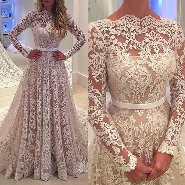 Classic Luxury A Line Vintage crew neck 2024 New dress Long Sleeve robe wedding wedding Sexy backless Beach Garden bridal dress
Classic Luxury A Line Vintage crew neck 2024 New dress Long Sleeve robe wedding wedding Sexy backless Beach Garden bridal dress
