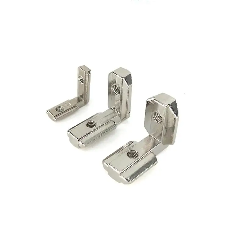 Aluminum Profile Interior Corner Joint Bracket Fastener EU Standard for 2020 3030 4040 4545 with Screws 1/10pcs T Slot L-Shape
Aluminum Profile Interior Corner Joint Bracket Fastener EU Standard for 2020 3030 4040 4545 with Screws 1/10pcs T Slot L-Shape