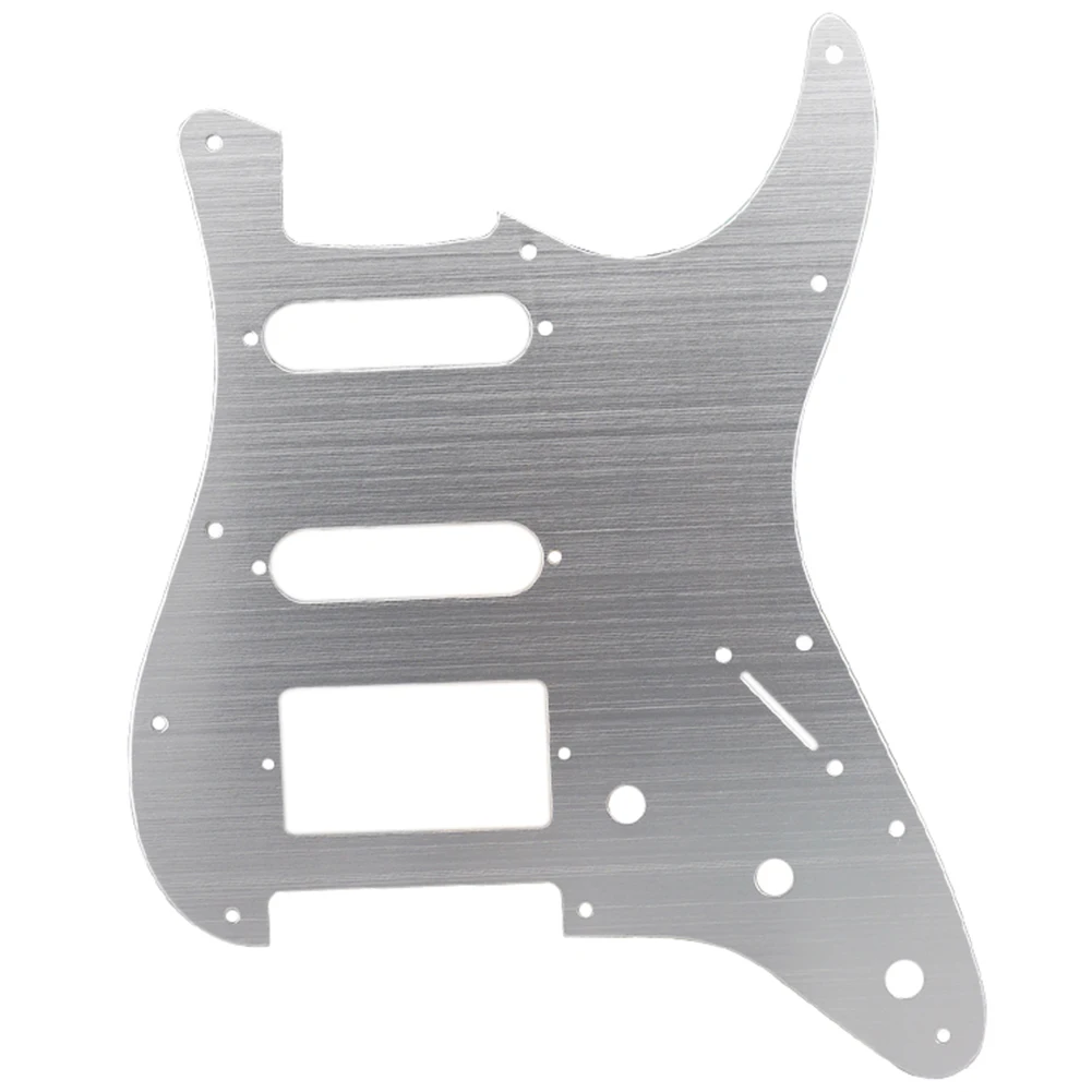Metal Guitar Pickguard Scratch Plate Re-drill New Holes Scratch Plate Aluminum Durable Holes SSH Guitar Pickguard
Metal Guitar Pickguard Scratch Plate Re-drill New Holes Scratch Plate Aluminum Durable Holes SSH Guitar Pickguard