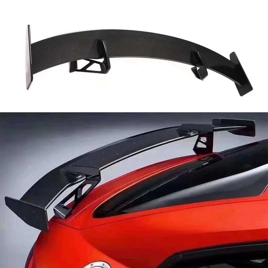 

Carbon Fiber Tail fins Rear Trunk Spoiler For Audi TT TTS TTRS A3 A4 A5 A6 A7 S5 S6 S7 R8 Guide Wing Rear Wing Diverter Body Kit