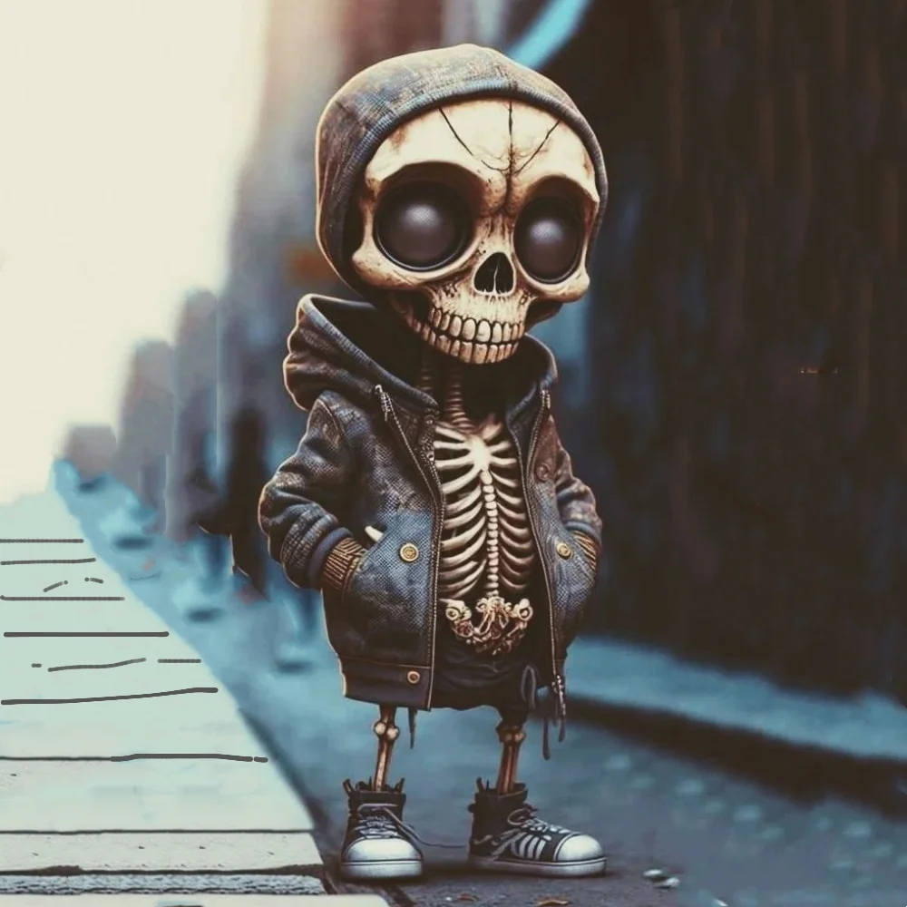 Resin Cool Skeleton Figures Halloween Skeleton Figurine Skull Horrible Ornaments Car Instrument Panel Desk Decorative Skulls
Resin Cool Skeleton Figures Halloween Skeleton Figurine Skull Horrible Ornaments Car Instrument Panel Desk Decorative Skulls