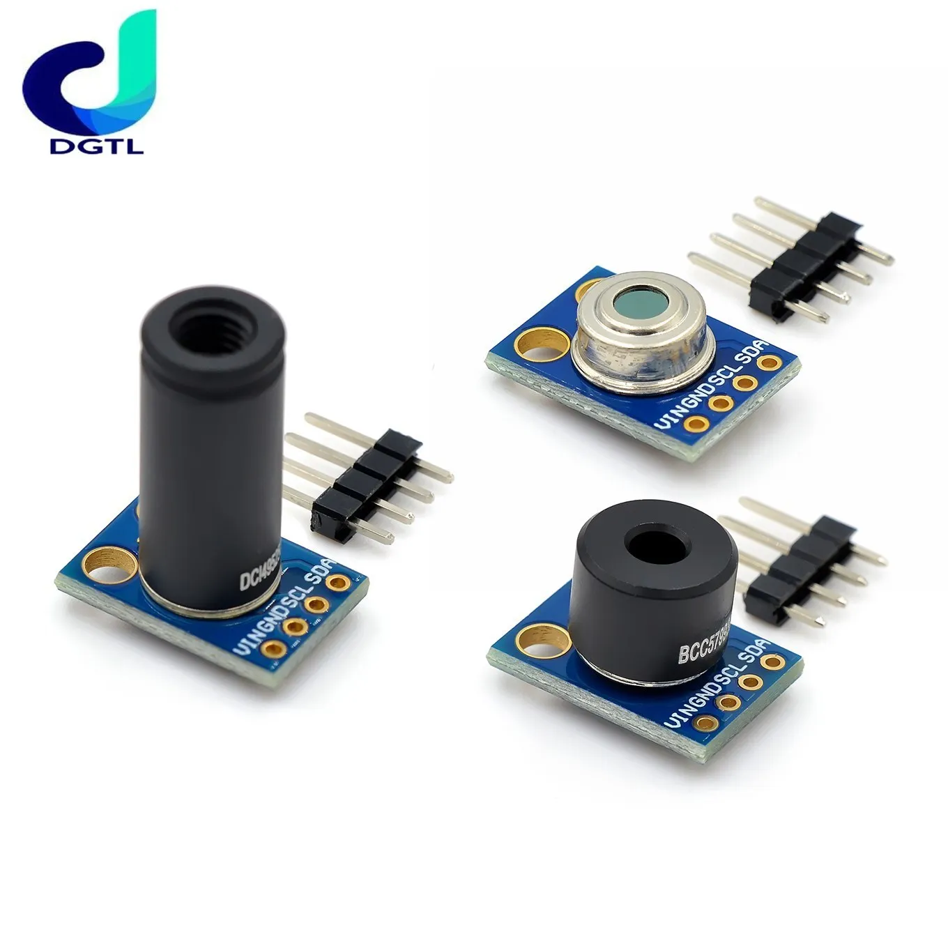 MLX90614ESF-DCI Sensor Module MLX90614 Infrared Temperature Sensors GY-906-DCI IIC Connector Long Distance Electronic DIY PCB
MLX90614ESF-DCI Sensor Module MLX90614 Infrared Temperature Sensors GY-906-DCI IIC Connector Long Distance Electronic DIY PCB