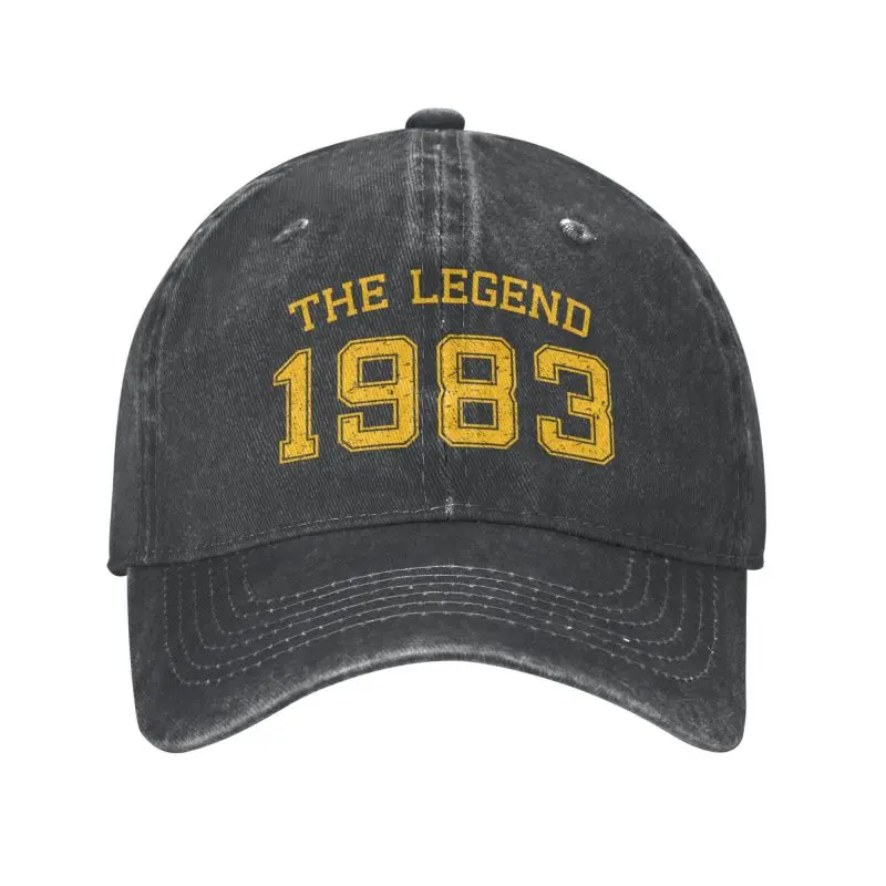 Бейсболка из хлопка с надписью The Legend Born In 1983 для мужчин и женщин, регулируемая Спортивная Кепка для папы
Бейсболка из хлопка с надписью The Legend Born In 1983 для мужчин и женщин, регулируемая Спортивная Кепка для папы