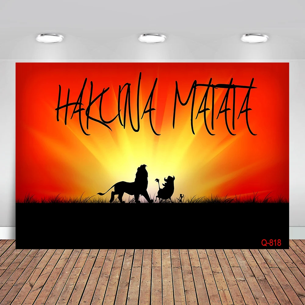 Lion King Photo Backdrop Simba Baby Shower Animal Jungle Boy Happy Birthday Party Photograph Background Banner Decoration 
Lion King Photo Backdrop Simba Baby Shower Animal Jungle Boy Happy Birthday Party Photograph Background Banner Decoration