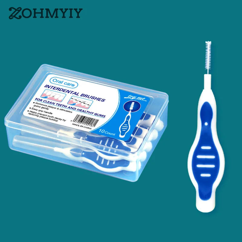 10Pcs/box Interdental Brushes For Oral Cleaning Disposable Toothpick Brush Portable Interdental Brush Oral Hygiene Care
10Pcs/box Interdental Brushes For Oral Cleaning Disposable Toothpick Brush Portable Interdental Brush Oral Hygiene Care