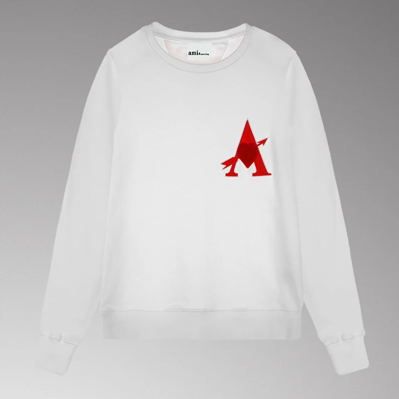 AMI AMORING Love hoodie The same fashion American hoodie for men and women is made of cotton
AMI AMORING Love hoodie The same fashion American hoodie for men and women is made of cotton