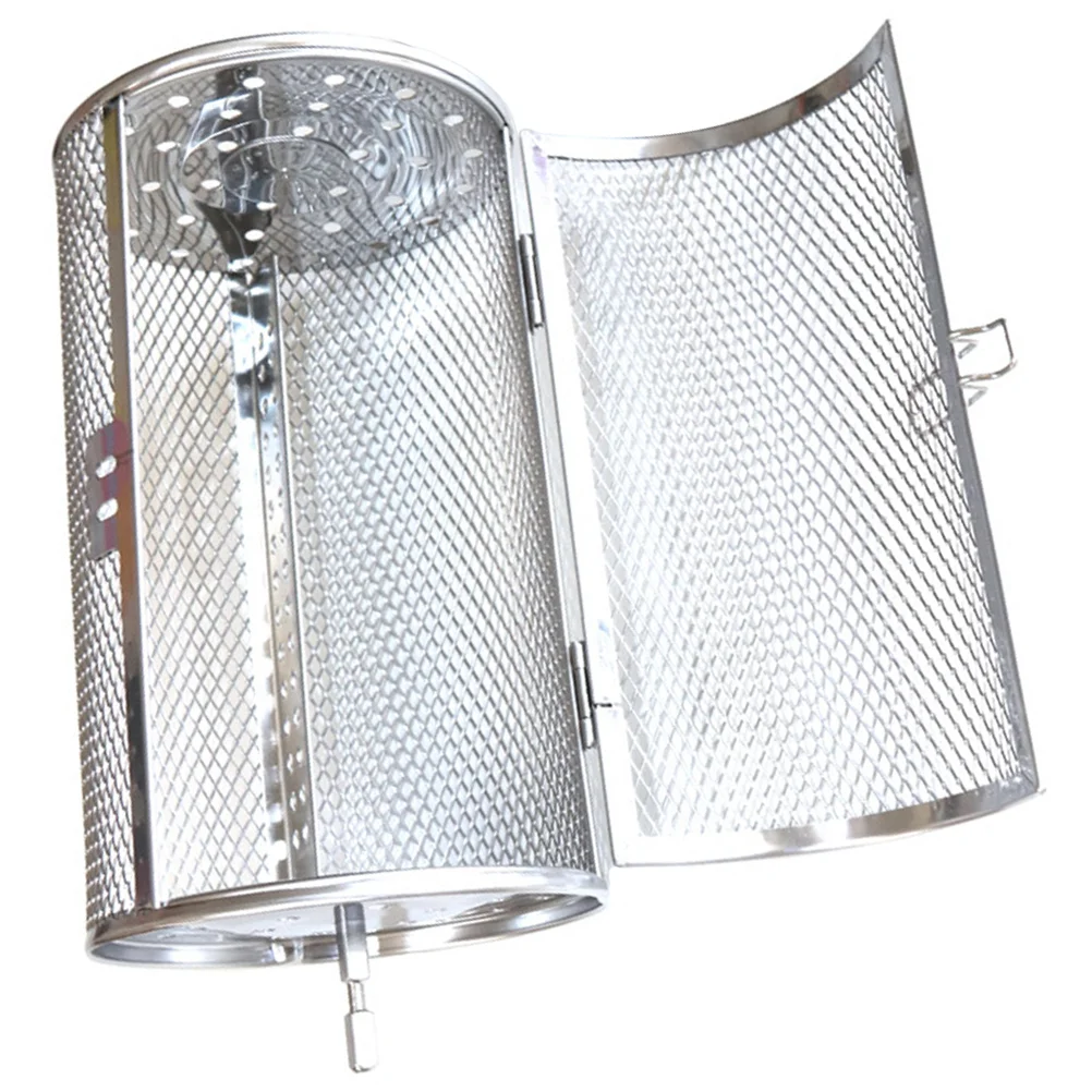 BBQ Grill Roaster Stainless Steel Grilled Cage Bbq Rolling Grill Basket French Fries Basket Grilling Accessories Vegetables
BBQ Grill Roaster Stainless Steel Grilled Cage Bbq Rolling Grill Basket French Fries Basket Grilling Accessories Vegetables