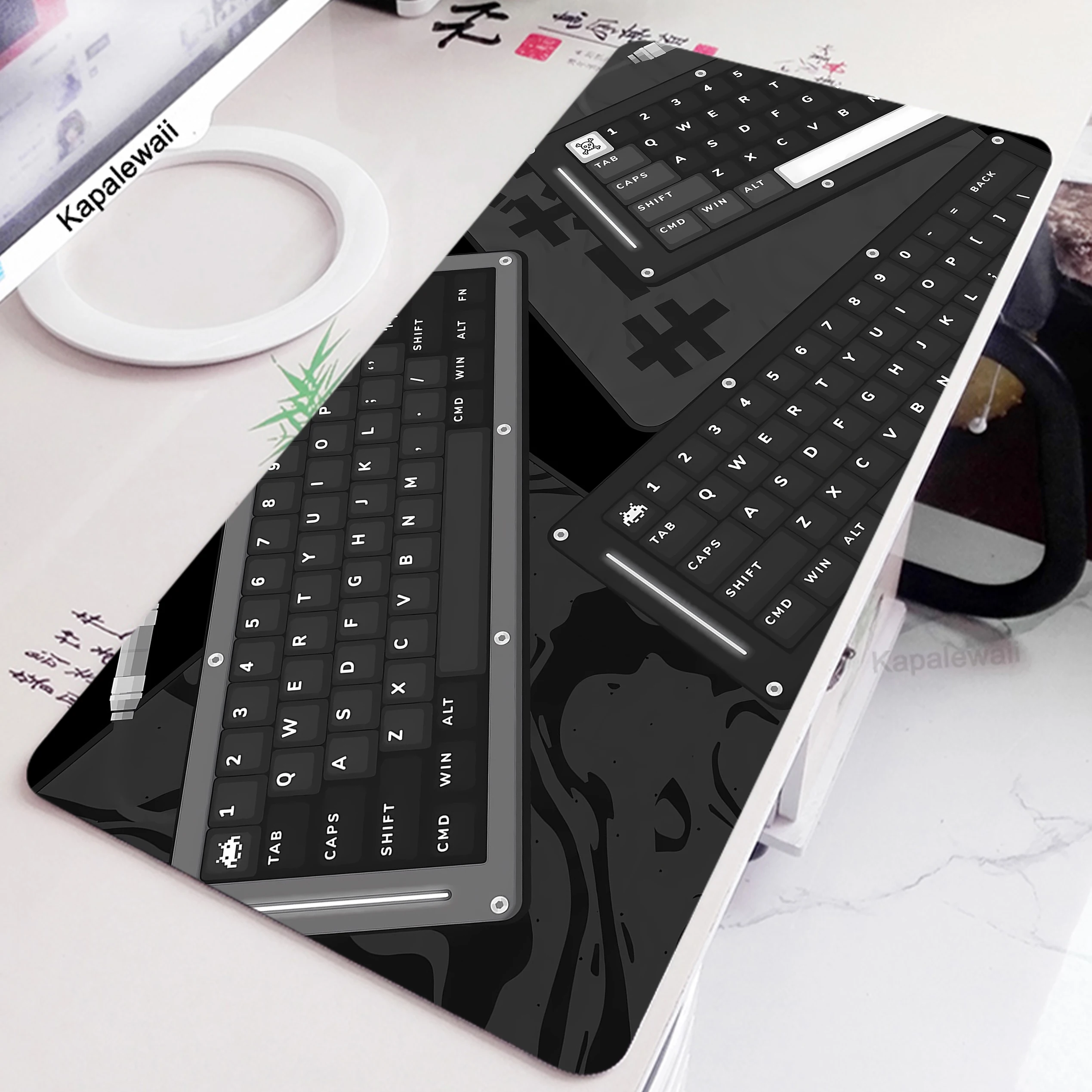 Large Mechanical Keeb Mouse Pad Setup Gaming Accessories Mousepad Company Rubber Mouse Mat Desk Pad Mousepads Office Carpet
Large Mechanical Keeb Mouse Pad Setup Gaming Accessories Mousepad Company Rubber Mouse Mat Desk Pad Mousepads Office Carpet