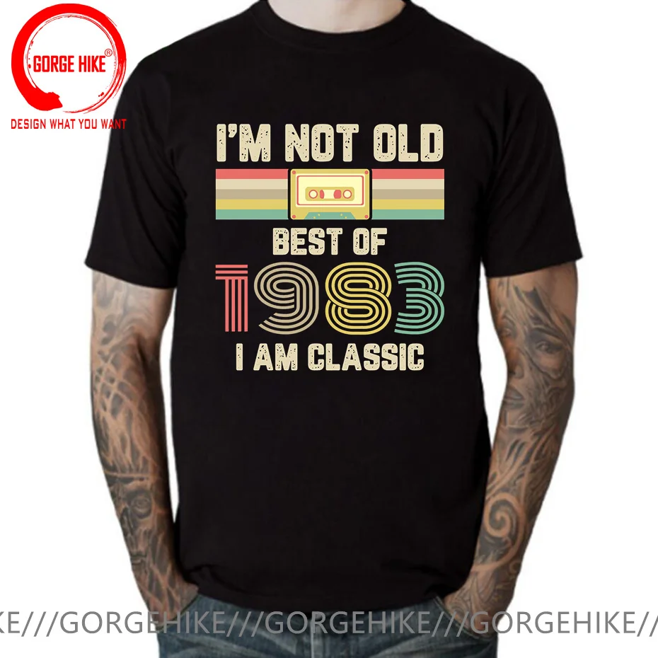 Винтажная Футболка I'm Not Old I Am Classic Best Of 1983 для мужчин и женщин, Ретро футболка Born In 1983, Премиум хлопок, подарок на день рождения TeeShirt
Винтажная Футболка I'm Not Old I Am Classic Best Of 1983 для мужчин и женщин, Ретро футболка Born In 1983, Премиум хлопок, подарок на день рождения TeeShirt