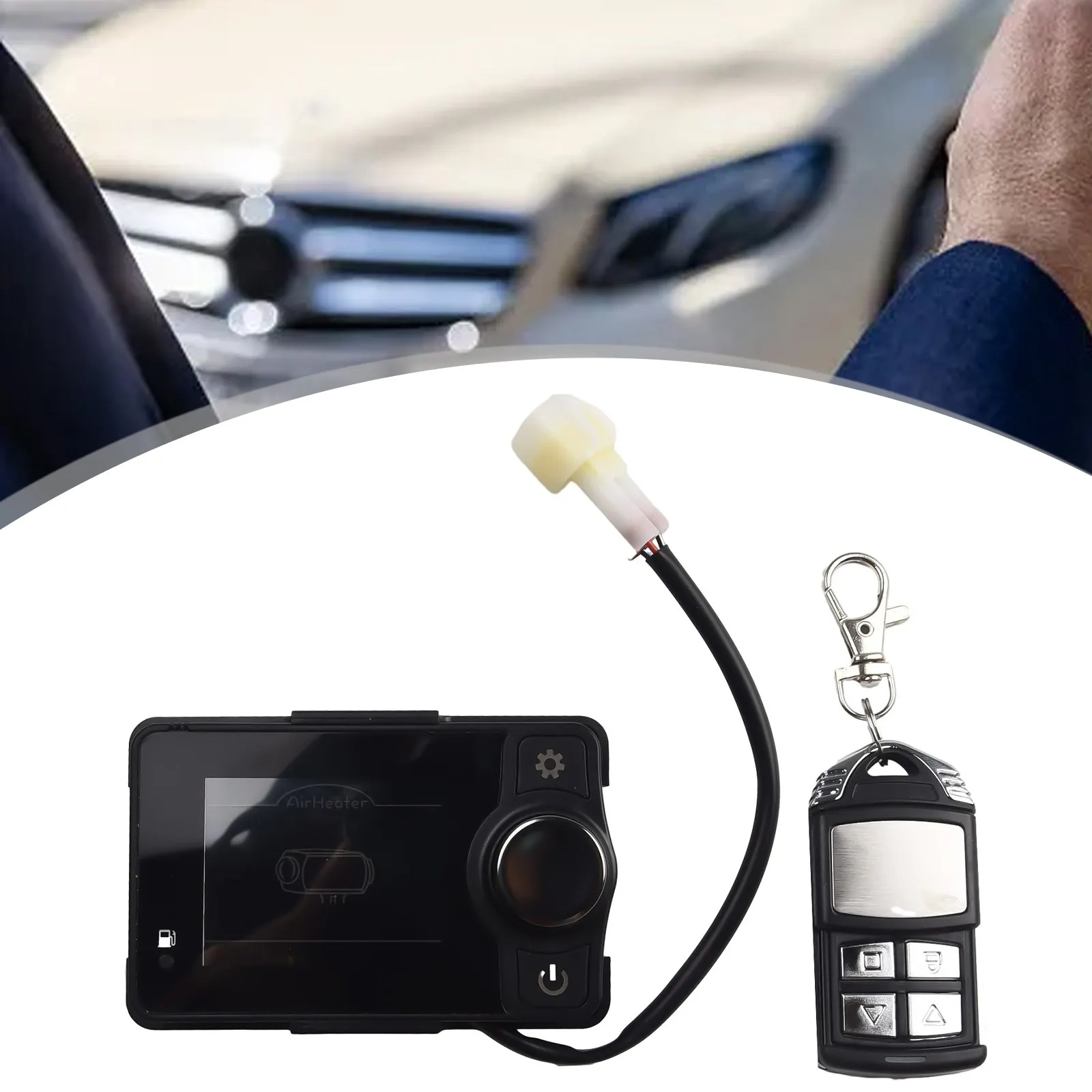 12V Car Air Diesel Heater LCD Switch Parking Controller Remote Control 3 Wires Automobile Remote Control Board
12V Car Air Diesel Heater LCD Switch Parking Controller Remote Control 3 Wires Automobile Remote Control Board