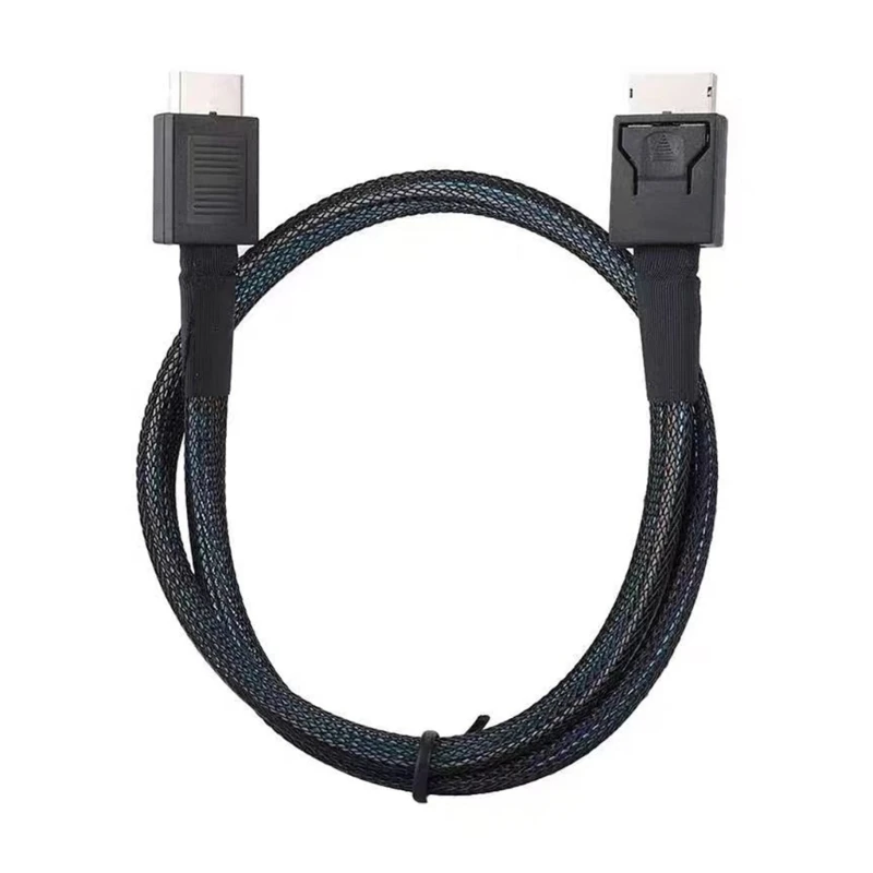 OCuLink SFF-8611 «папа» — «папа» SFF-8611, соединительный шнур, высокоскоростной SSD-накопитель, активный кабель для передачи 50
OCuLink SFF-8611 «папа» — «папа» SFF-8611, соединительный шнур, высокоскоростной SSD-накопитель, активный кабель для передачи 50