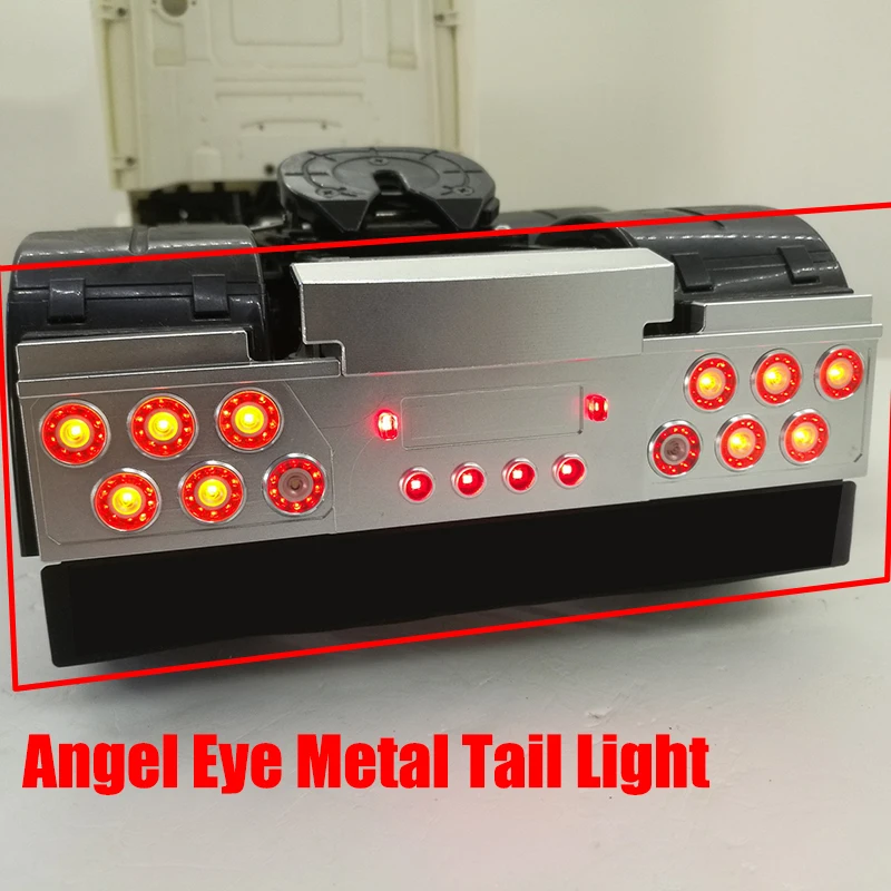 Angel Eye Metal Tail Light LED Modification for 1/14 Tamiya RC Truck Trailer Tipper Scania 770s R620 Benz Actros Volvo MAN Part
Angel Eye Metal Tail Light LED Modification for 1/14 Tamiya RC Truck Trailer Tipper Scania 770s R620 Benz Actros Volvo MAN Part