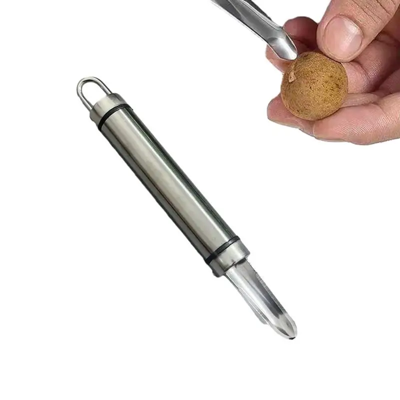 Longan Corer Fruit Core Seed Remover tool stainless steel Vegetable Core Remover portable Longan Corer Kitchen Gadgets
Longan Corer Fruit Core Seed Remover tool stainless steel Vegetable Core Remover portable Longan Corer Kitchen Gadgets