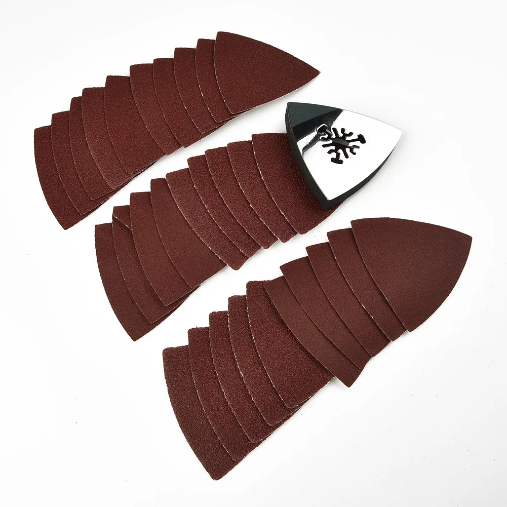 Grinding Sanding paper Sandpaper Triangle Oscillating Pads 60-120 grits 31pcs Replacement Sets Aluminium oxide
Grinding Sanding paper Sandpaper Triangle Oscillating Pads 60-120 grits 31pcs Replacement Sets Aluminium oxide