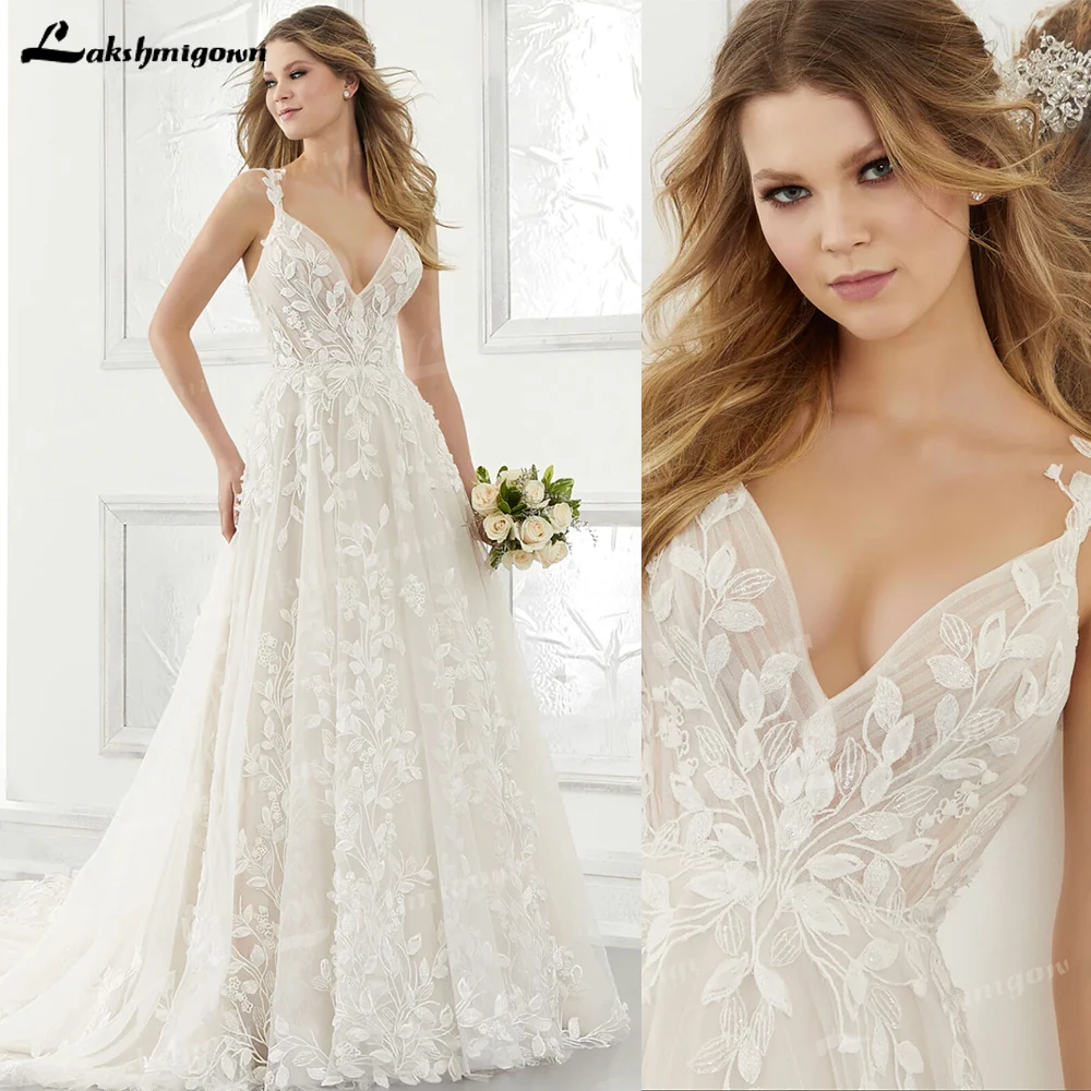 Spaghetti Strap Deep V-Neck Sleeveless Princess Wedding Dresses 2023 Zipper Applique Bridal Dress Ball Gown Vestidos De Novia
Spaghetti Strap Deep V-Neck Sleeveless Princess Wedding Dresses 2023 Zipper Applique Bridal Dress Ball Gown Vestidos De Novia