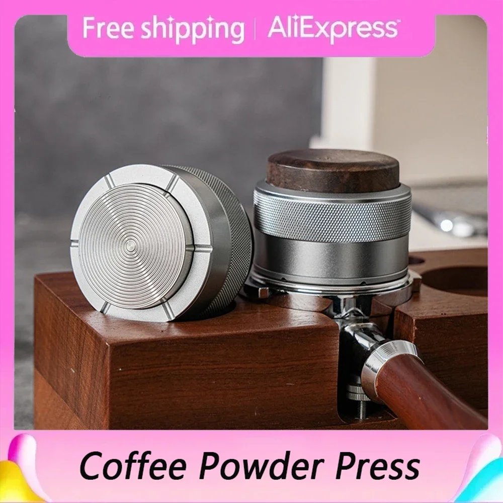 

Stainless Steel Coffee Powder Press 51/58mm Tampers Plane Powder Hammer Powder Press Filling Device Coffee Kitchen Accessories