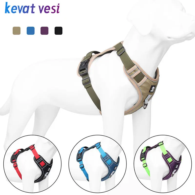 Reflective Dog Harness Breathable Adjustable Pet Harness Vest for Small Medium Large Dogs Outdoor Walking Training Chest Straps
Reflective Dog Harness Breathable Adjustable Pet Harness Vest for Small Medium Large Dogs Outdoor Walking Training Chest Straps